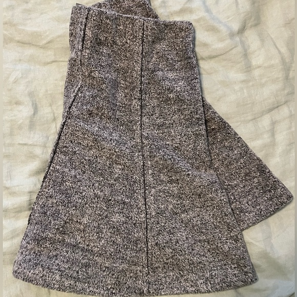 LOFT Women’s Fit & Flare Skirt Size Petite Small in Grey - Picture 3 of 4